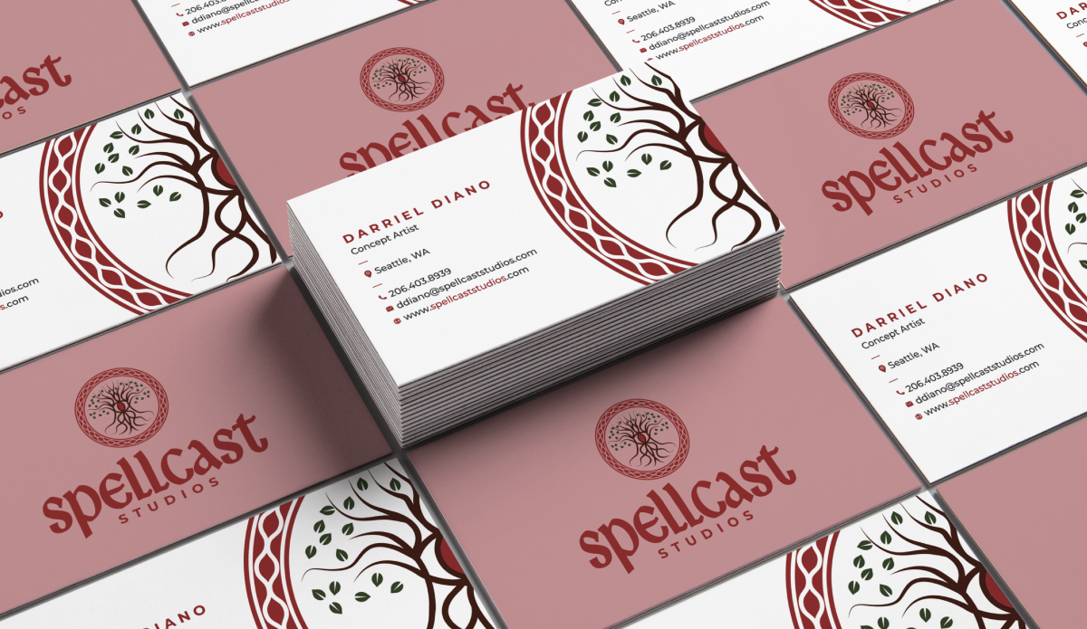 Spellcast Studios Business Card