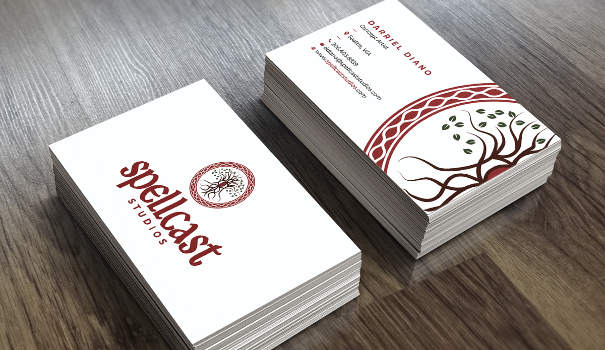 Spellcast Studios Business Card