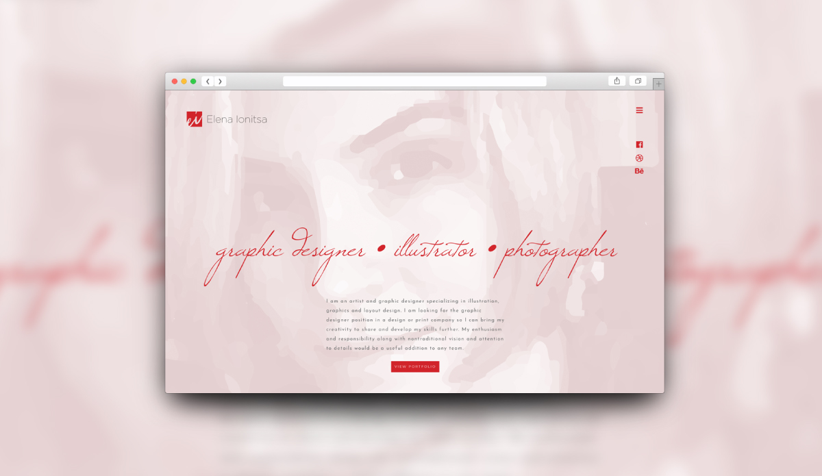 Elena I. Personal Branding
