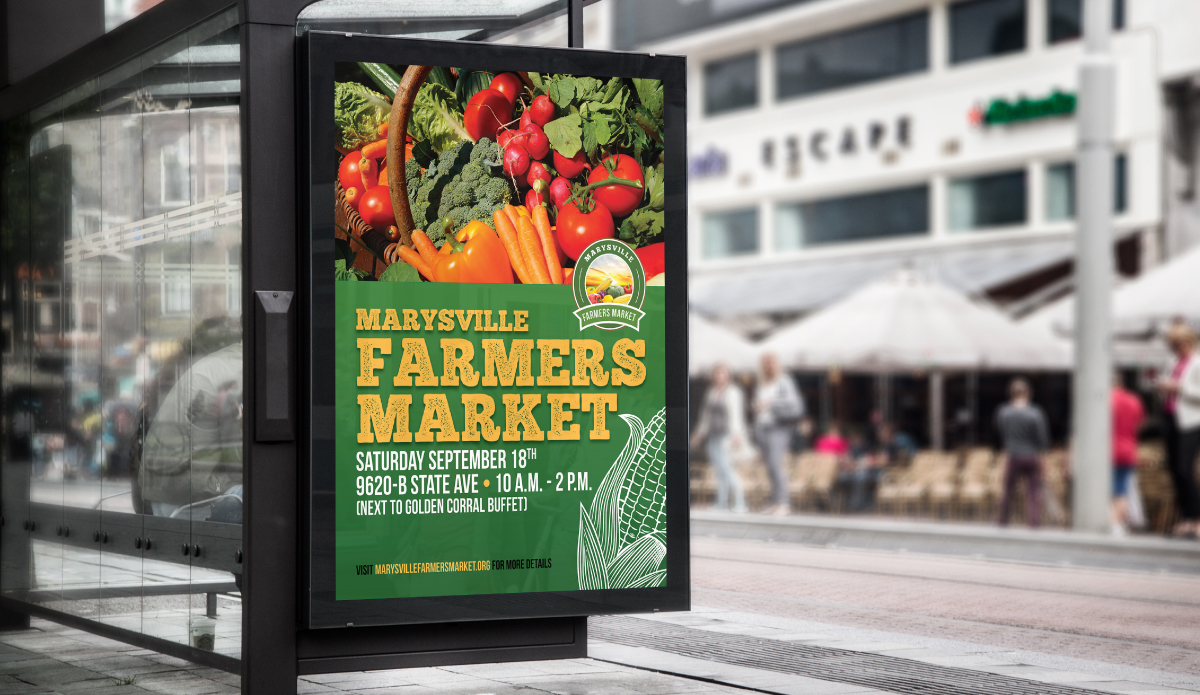 Marysville Farmers Market Poster
