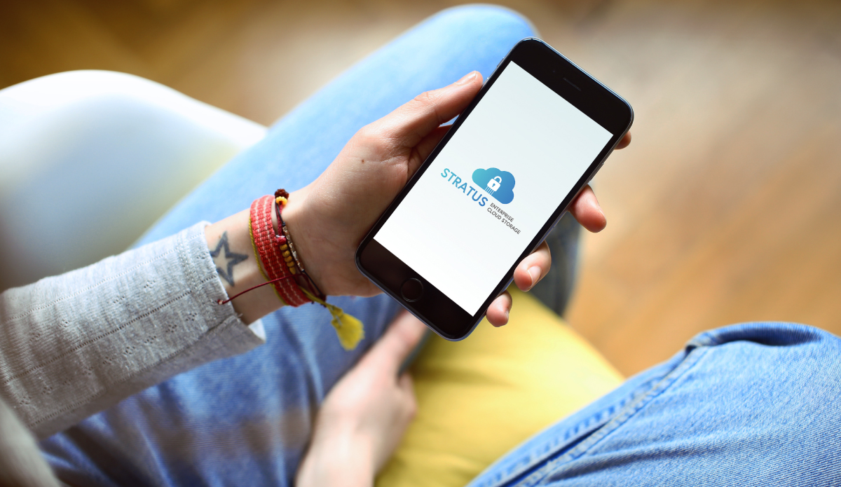 Stratus Cloud Storage App Design